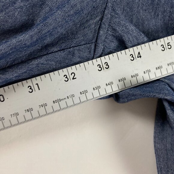 NWOT J.CREW 770 Stretch Pants Men's 33x32 Measures 36 x 33 Chino Heather Blue - Picture 12 of 12